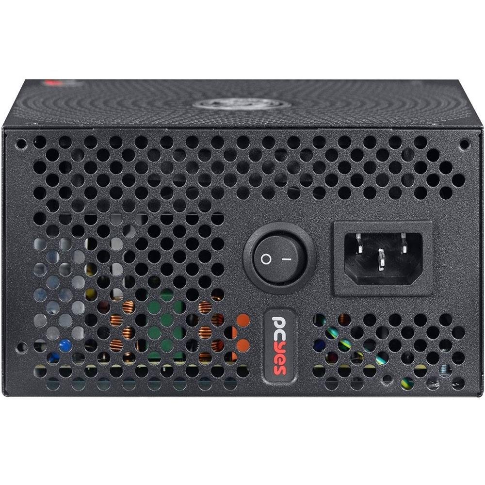 Fonte PcYes ATX 500W Real Electro V2 80 Plus Bronze - ELECV2PTO500W