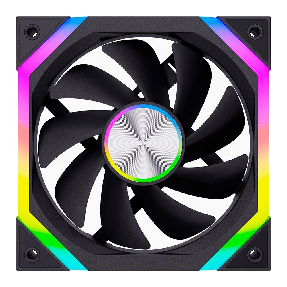 Ventoinha Rise Mode Magneto X, 120mm, ARGB, Preto - RM-MAX-ARGB-B Ventoinha Rise Mode Magneto X, 120mm, ARGB, Preto - RM-MAX-ARGB-B