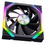 Ventoinha Rise Mode Magneto X, 120mm, ARGB, Preto - RM-MAX-ARGB-B