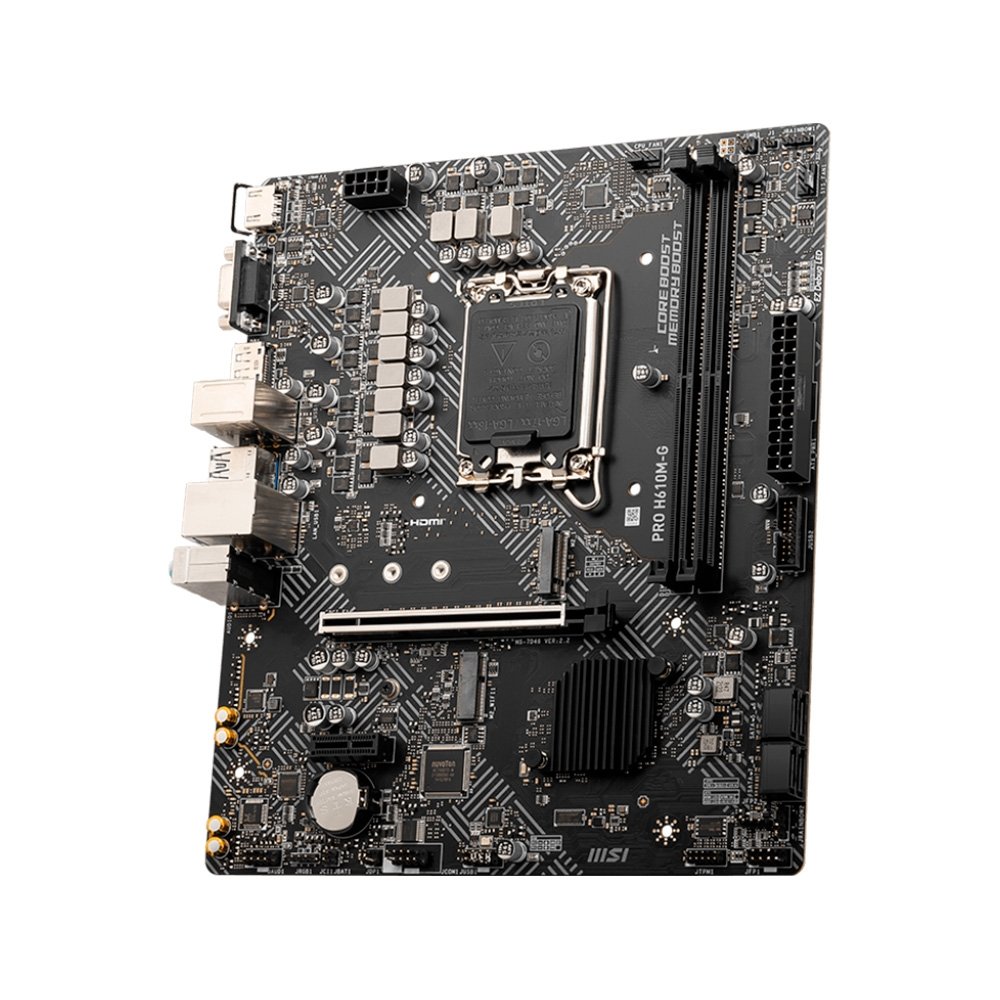 Placa-Mãe MSI PRO H610M-G DDR5, LGA 1700 | KaBuM!
