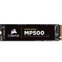 SSD Corsair Force Series MP500, 120GB, M.2 NVMe, Leitura 3000MB/s, Gravação 2400MB/s - CSSD-F120GBMP500