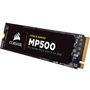 SSD Corsair Force Series MP500, 120GB, M.2 NVMe, Leitura 3000MB/s, Gravação 2400MB/s - CSSD-F120GBMP500
