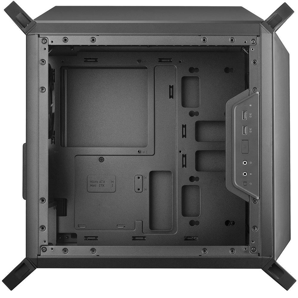 Gabinete Cooler Master MasterBox Q300P Mini Tower, RGB, com FAN