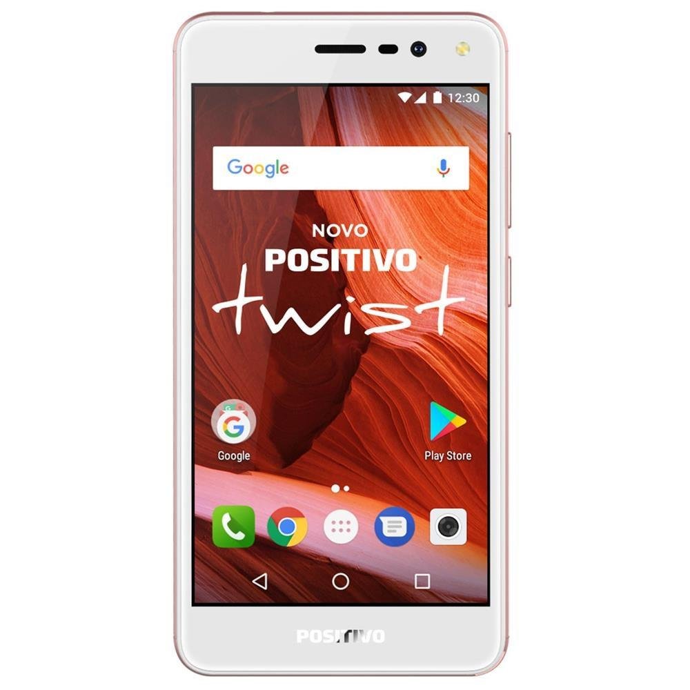 Smartphone Positivo Twist 2018 S511,16GB, 8MP, Tela 5´, Rosa Smartphone Positivo Twist 2018 S511,16GB, 8MP, Tela 5´, Rosa