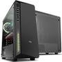 Gabinete NOX Infinity Atom, Mid Tower, Lateral em Vidro Temperado, 1 FAN RGB, USB 3.0, Preto - NXINFINTYATOM