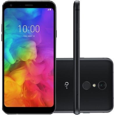 Smartphone LG Q7+ 64GB, 16MP, 4G, Tela 5.5´, Preto - LMQ610BA Smartphone LG Q7+ 64GB, 16MP, 4G, Tela 5.5´, Preto - LMQ610BA