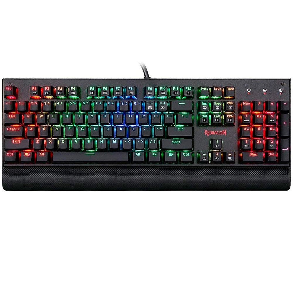 KALUです Teclado Mecânico Gamer Redragon Kala | KaBuM!