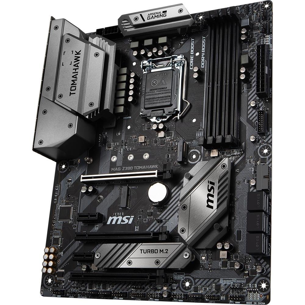 MSI MAG Z390 TOMAHAWK マザーボード Placa-Mãe MSI Intel LGA 1151 ATX MAG Z390 Tomahawk | KaBuM!