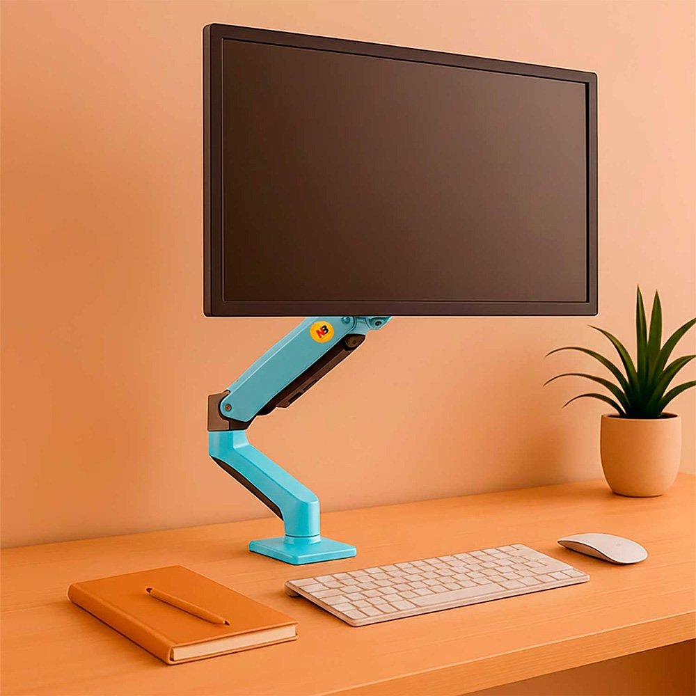 Suporte Monitor NB-F80-XK 17-30 Azul | KaBuM!