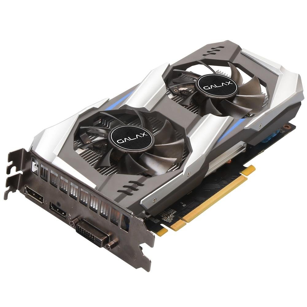 Placa de Vídeo Galax NVIDIA GeForce GTX 1060 OC, 6GB, GDDR5X, 192 bits, PCI-E 3.0 - 60NRJ7DSV8OC Placa de Vídeo Galax NVIDIA GeForce GTX 1060 OC, 6GB, GDDR5X, 192 bits, PCI-E 3.0 - 60NRJ7DSV8OC
