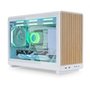 Gabinete Gamer Lian Li A3-mATX WDG, Micro-ATX, Painel Frontal em Madeira, Lateral em Mesh, Branco - A3-MATX-WDG BRANCO