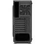Gabinete Gamer Sharkoon TG4 Red sem Fonte, Mid Tower, USB 3.0, 4 Fans, Preto com Lateral em Vidro