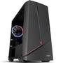 Gabinete Gamer NOX Infinity Alpha, ARGB Rainbow, Lateral em Vidro, 1x Cooler, Preto  - NXINFINTYALPHA