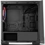 Gabinete Gamer NOX Infinity Alpha, ARGB Rainbow, Lateral em Vidro, 1x Cooler, Preto  - NXINFINTYALPHA