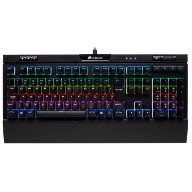 Teclado Mecânico Gamer Corsair Strafe MK.2 RGB, Switch Cherry MX Red, ABNT2 - CH-9104110-BR