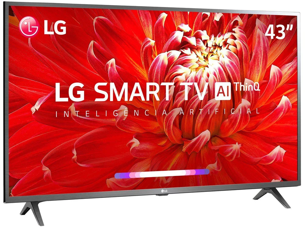 Smart TV LED LG 43 Polegadas FHD 3 HDMI 2 USB