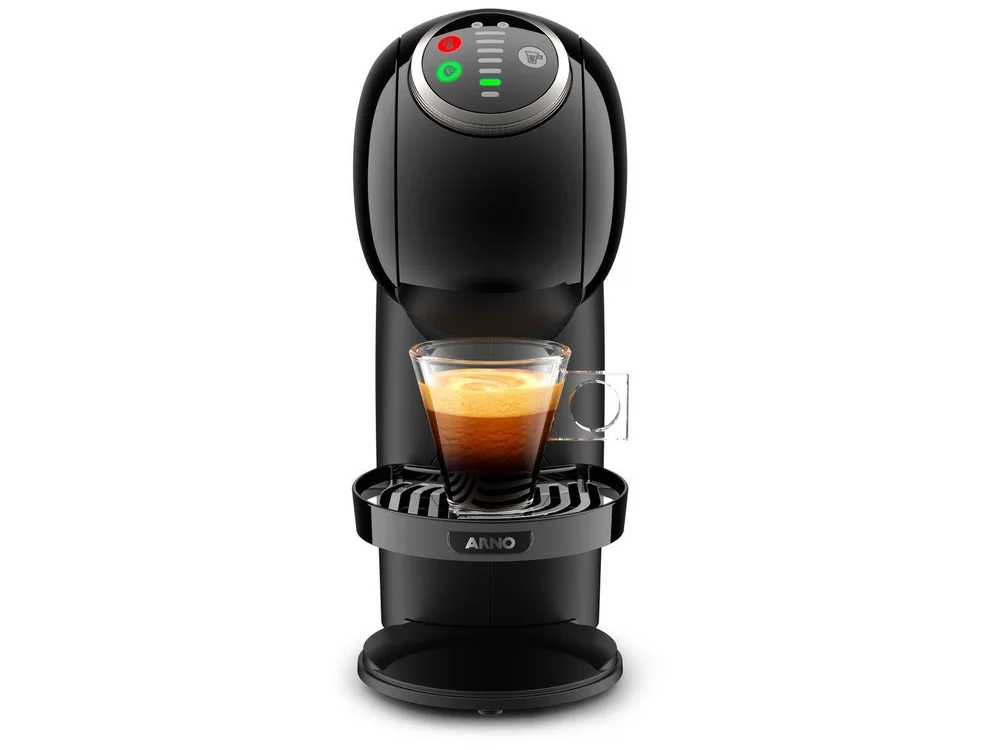 Cafeteira Nescafé Dolce Gusto Genio S Plus, 1350 W, 220V, Para Café Espresso, Preta - Dgs2 Cafeteira Nescafé Dolce Gusto Genio S Plus, 1350 W, 220V, Para Café Espresso, Preta - Dgs2