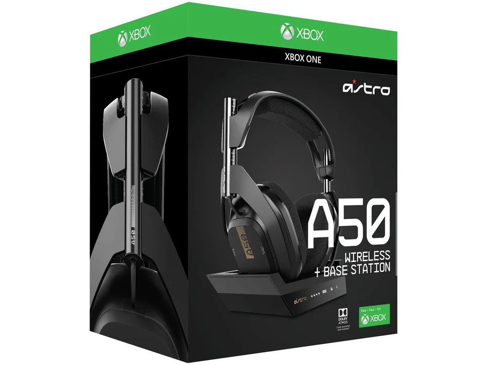 ヘッドフォン/イヤフォン astro A50 Headset Gamer Astro A50 sem fio Base Xbox One