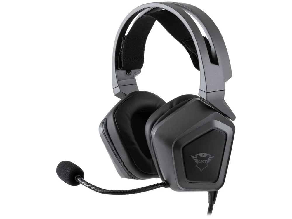 Headset Gamer Com Fio Trust Gxt 450 RGB KaBuM