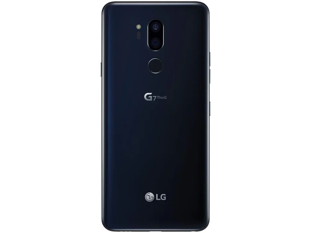 Smartphone LG G7 Thinq, Dual Chip, Android 8.0, Tela 6.1", 64GB, 4G, Câmera 16MP, Preto Smartphone LG G7 Thinq, Dual Chip, Android 8.0, Tela 6.1", 64GB, 4G, Câmera 16MP, Preto