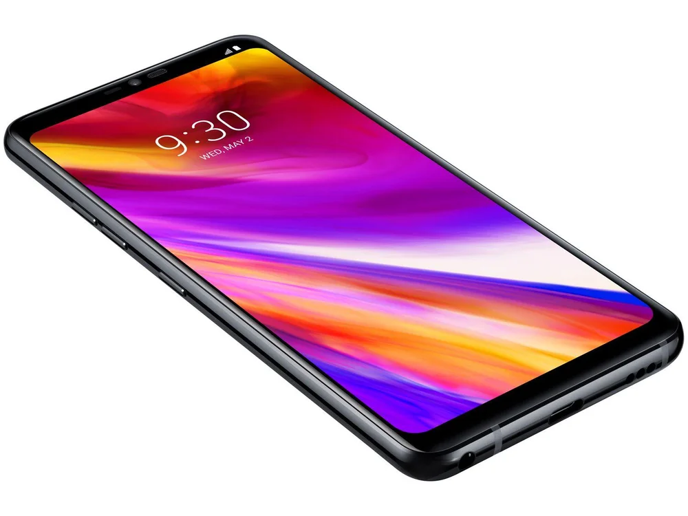 Smartphone LG G7 Thinq, Dual Chip, Android 8.0, Tela 6.1", 64GB, 4G, Câmera 16MP, Preto Smartphone LG G7 Thinq, Dual Chip, Android 8.0, Tela 6.1", 64GB, 4G, Câmera 16MP, Preto