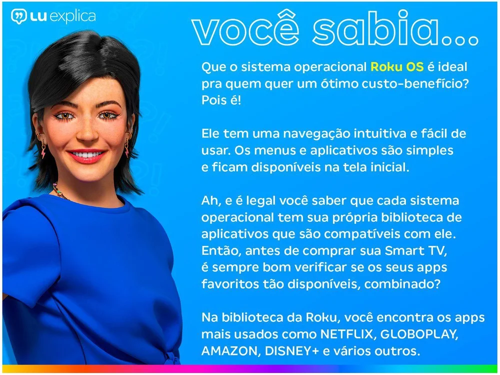 Smart TV Philco 50 Polegadas, LED, 4K Ultra HD, 2 USB, 3 HDMI, Com Wi-Fi, Roku, Mídia Cast, Sleep Timer, 60hz - PTV50RCG70BL Smart TV Philco 50 Polegadas, LED, 4K Ultra HD, 2 USB, 3 HDMI, Com Wi-Fi, Roku, Mídia Cast, Sleep Timer, 60hz - PTV50RCG70BL