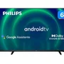 Smart TV Philips 65PUG7406/78, 65 Polegadas, LED,  4K UHU, HDMI, USB, Bluetooth, Dolby Vision, Dolby Atmos, Bordas Ultrafinas