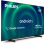 Smart TV Philips 65PUG7406/78, 65 Polegadas, LED,  4K UHU, HDMI, USB, Bluetooth, Dolby Vision, Dolby Atmos, Bordas Ultrafinas