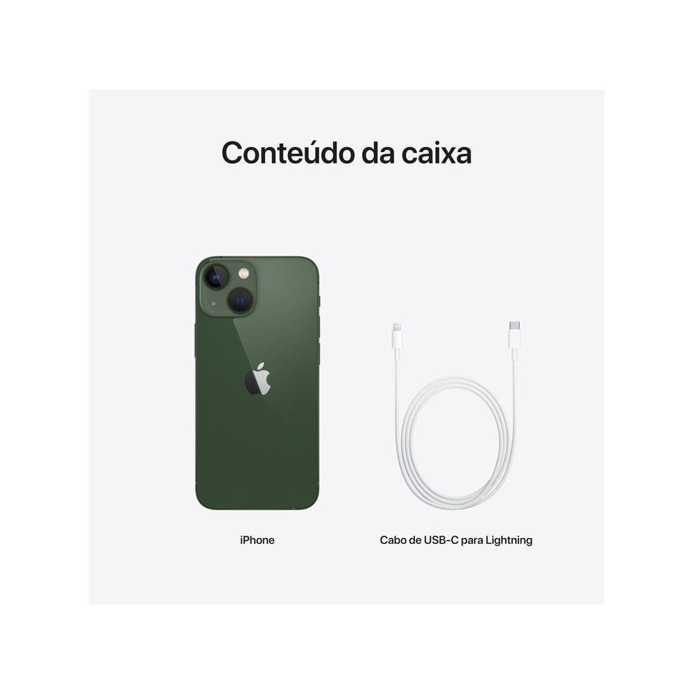 Apple iPhone 13 Mini, 128GB, Verde, 5.4
