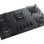 Cooktop Itatiaia Essencial 5 Bocas Mesa Vidro Preto Bivolt