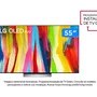 Smart TV LG 55 Polegadas OLED 4K, Wi-Fi, Com ThinQ AI, Google, Alexa - OLED55C2PSA
