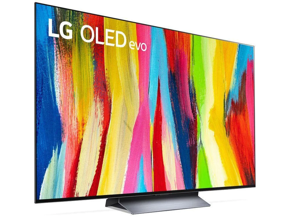 Smart TV LG 55 Polegadas OLED 4K, Wi-Fi, Com ThinQ AI, Google, Alexa - OLED55C2PSA Smart TV LG 55 Polegadas OLED 4K, Wi-Fi, Com ThinQ AI, Google, Alexa - OLED55C2PSA