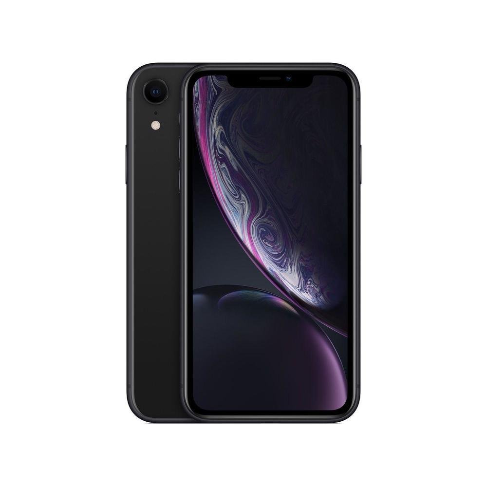 Apple iPhone XR 256GB Preto Tela 6,1” 12MP iOS