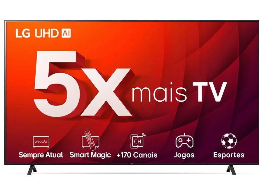 Smart TV 75 Polegadas LG LCD, 3 HDMI, 2 USB, Thinq Ai, Bluetooth, Alexa, Google Assistente, Airplay - 75ur8750psa. Smart TV 75 Polegadas LG LCD, 3 HDMI, 2 USB, Thinq Ai, Bluetooth, Alexa, Google Assistente, Airplay - 75ur8750psa.