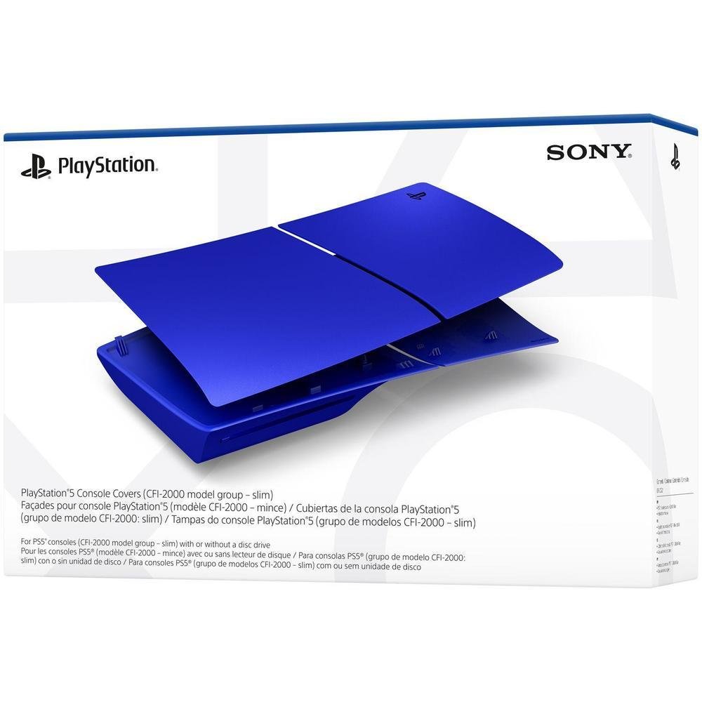 Tampa PS5 Azul Sony PlayStation 4 Peças Tampa PS5 Azul Sony PlayStation 4 Peças