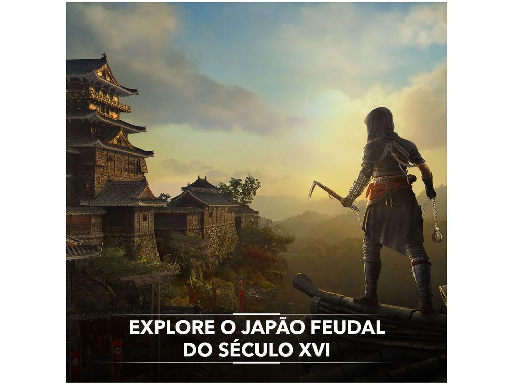 Jogo Assassin's Creed Shadows Ps5 Mídia Física Jogo Assassin's Creed Shadows Ps5 Mídia Física
