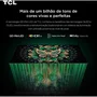 Smart TV 55" TCL 4K UHD MiniLED 55C6K 120Hz Google TV AiPQ Google Assistente 4 HDMI 2 USB