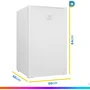Frigobar Electrolux 122L Branco Efficient EM120