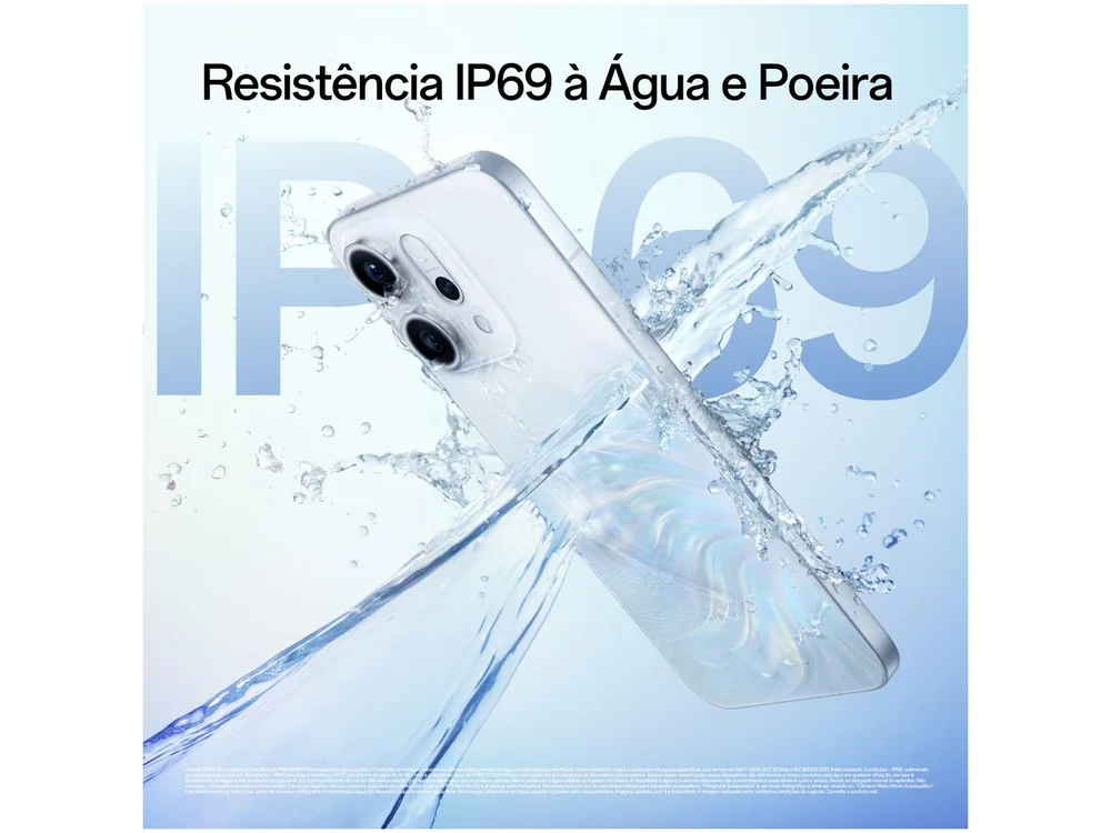 Smartphone OPPO Reno14 512GB 5G 12GB RAM Branco Pé