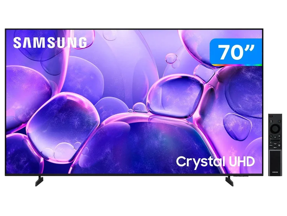 Smart TV 70"" Samsung UHD 4K Crystal U8500F UN70U8500FGXZD Tizen 2025 - view 9