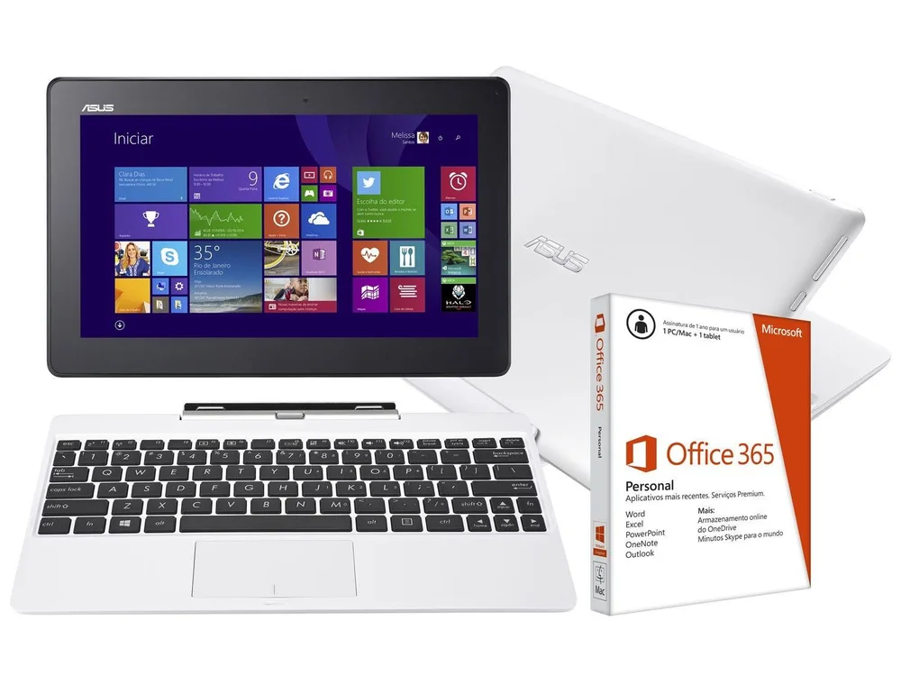 Notebook 2 em 1 Asus Transformer Book T100