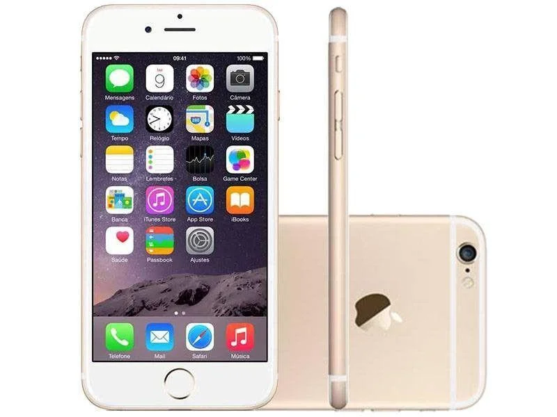 iPhone 6 Apple 64GB 4G iOS 8 Tela 4.7” Câm. 8MP