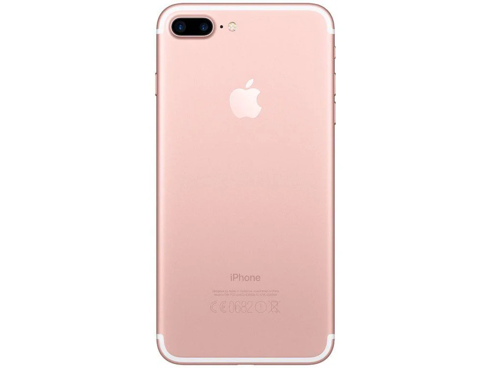 iPhone 7 Plus Apple 256GB Ouro Rosa 4G Tela 5.5”