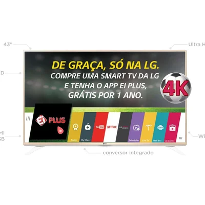 Smart TV LED 43” 4K LG 43UF6900 Ultra HD
