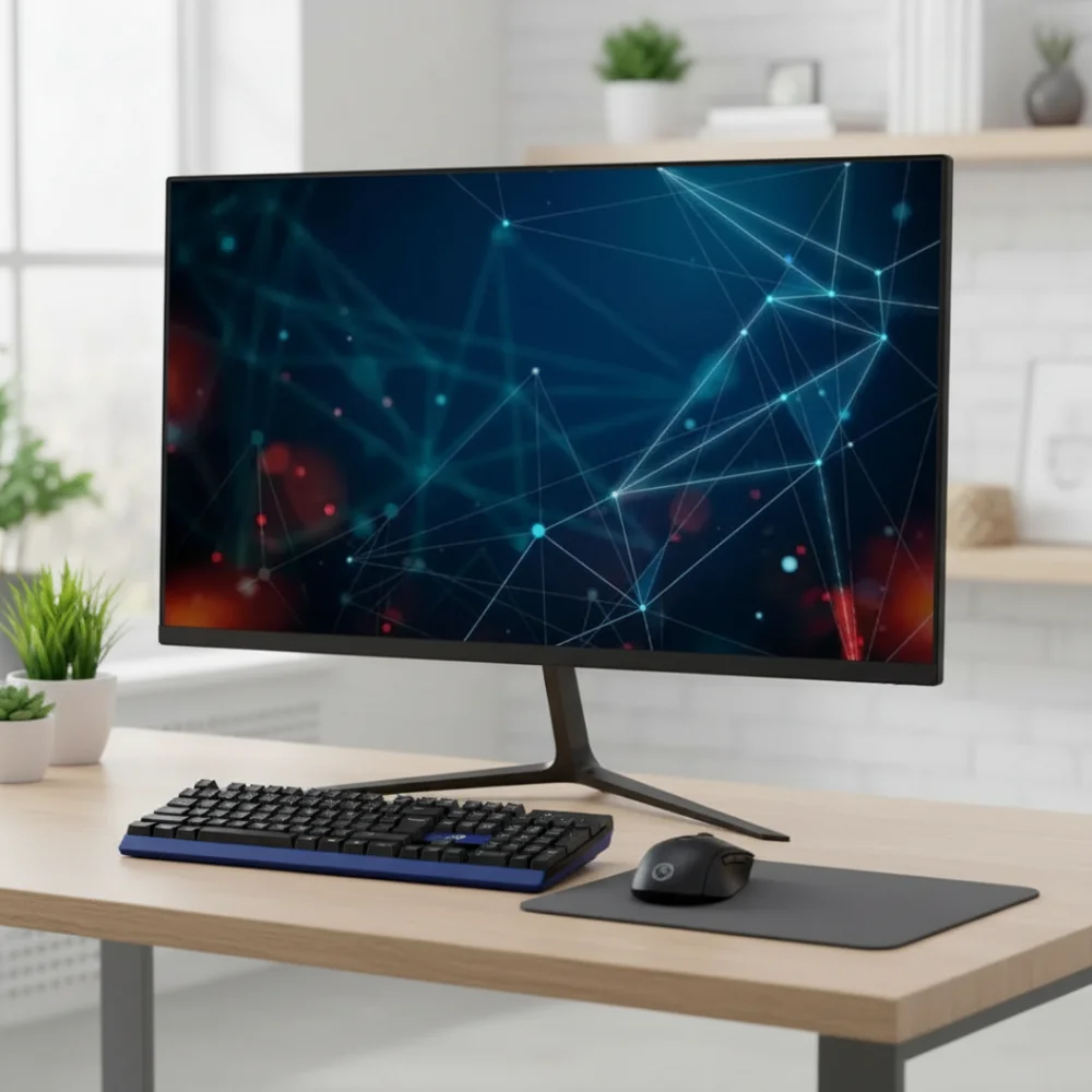 Computador All In One 21.5 i5-8400 8GB SSD 240GB Windows 11 + Kit Sem Fio em Campinas - foto 4