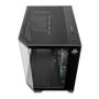 Gabinete Gamer Mancer Cv700b 2 Fans Mini Tower Lateral De Vidro S/fonte Preto - Mcr-cv700b-bk-2f