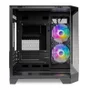 Gabinete Gamer Mancer Cv700b 2 Fans Mini Tower Lateral De Vidro S/fonte Preto - Mcr-cv700b-bk-2f