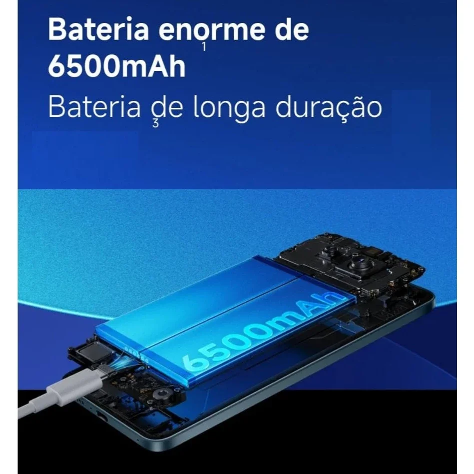 "Celular Xiaomi Redmi Note 15 Pro 4G De 256gb 8GB Ram De 6.77""  Camera 200+8mp 32mp - Glacier Blue (global)" - view 5