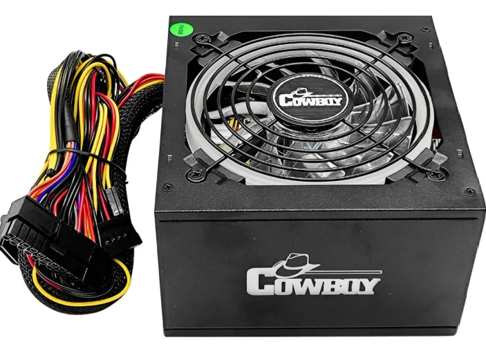 Fonte De Alimentação Gamer Atx 500w Knup Cowboy PC Luz RGB Fonte De Alimentação Gamer Atx 500w Knup Cowboy PC Luz RGB
