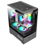 Gabinete Gamer Clanm Megalon Aquario Vidro Premium Capacidade Para Até 5 Ventoinhas De 120mm
